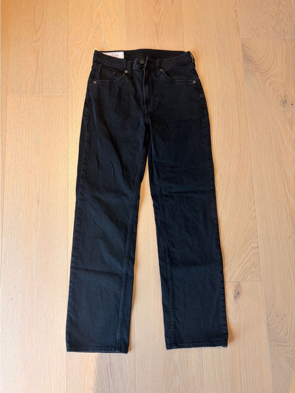 GAP '90s Loose High Rise Black Jeans Size 26